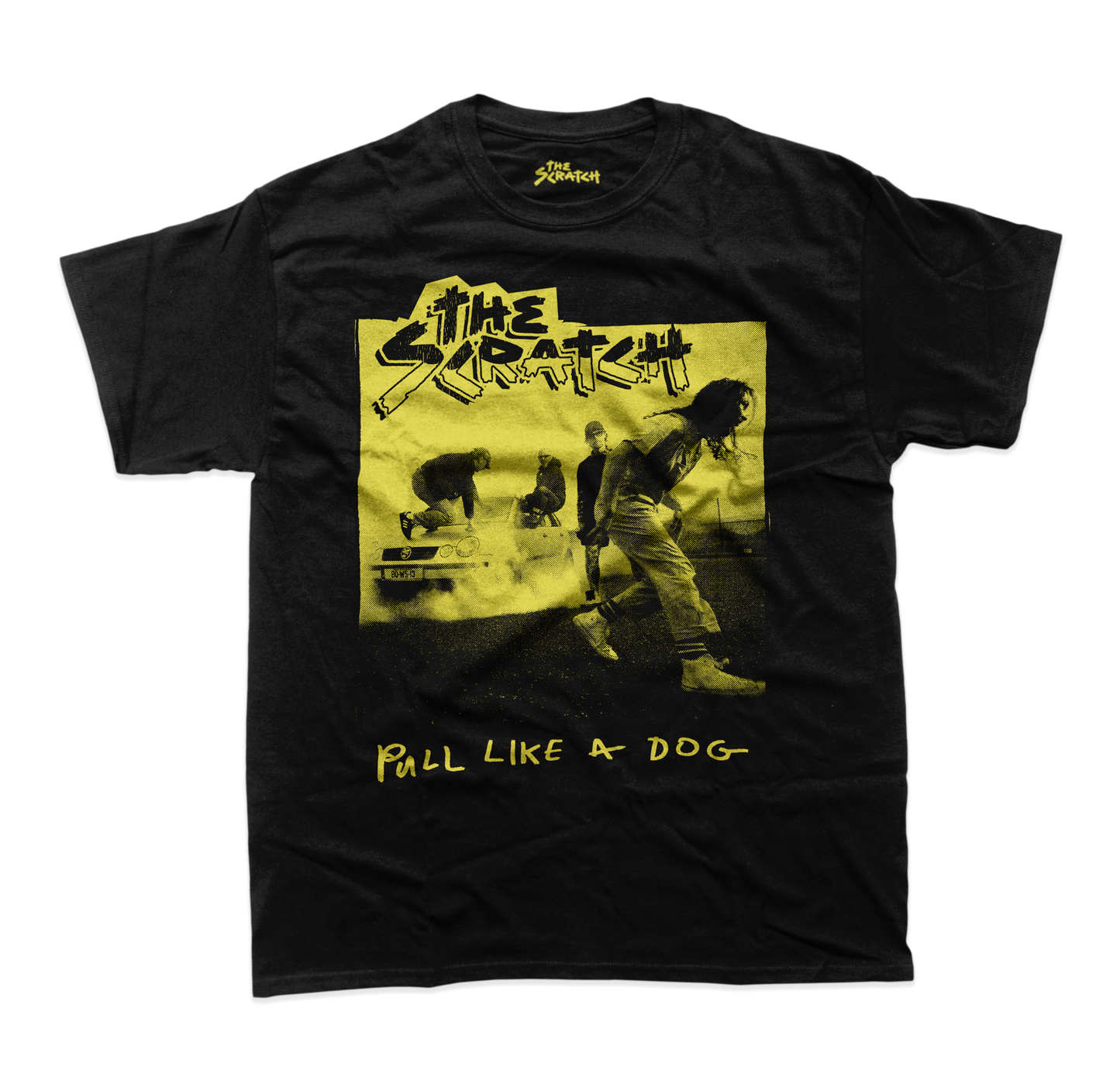 Pull Like A Dog Black T-Shirt