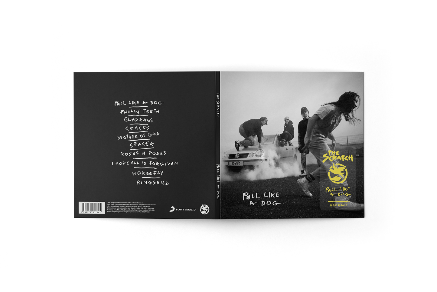 Pull Like A Dog CD + Signed Art Card