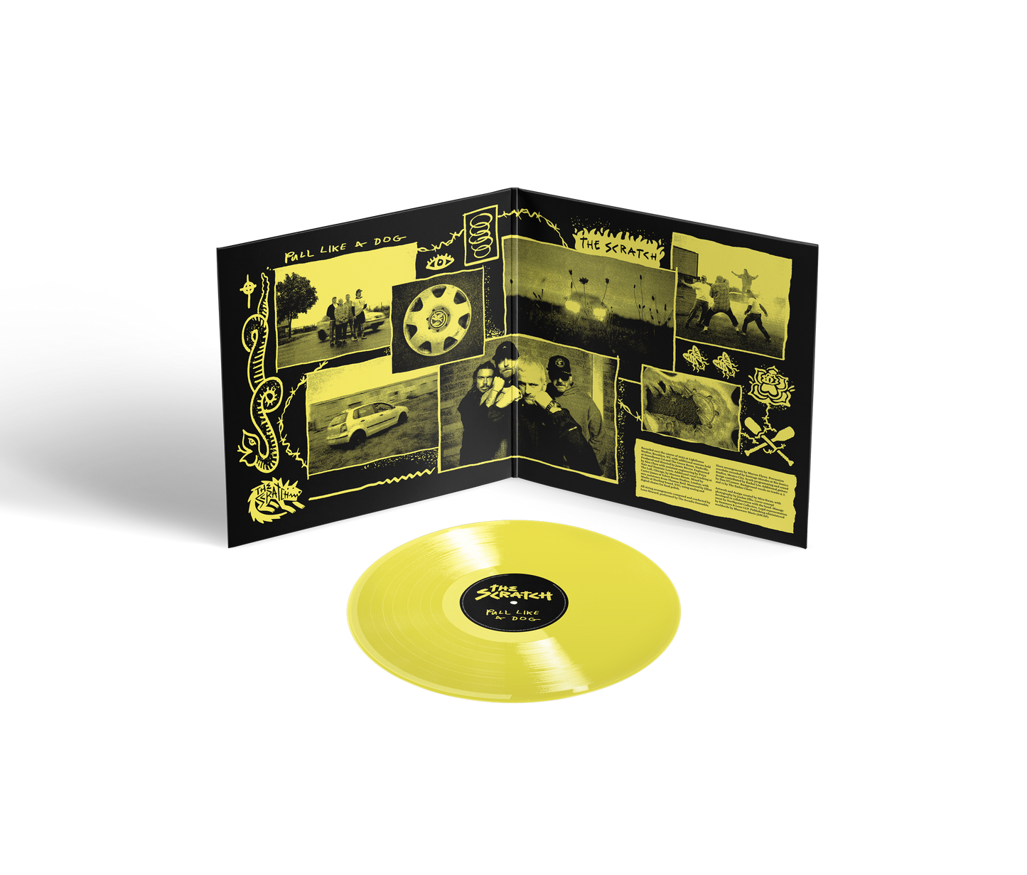 Pull Like A Dog Vinyl + Signed Art Card