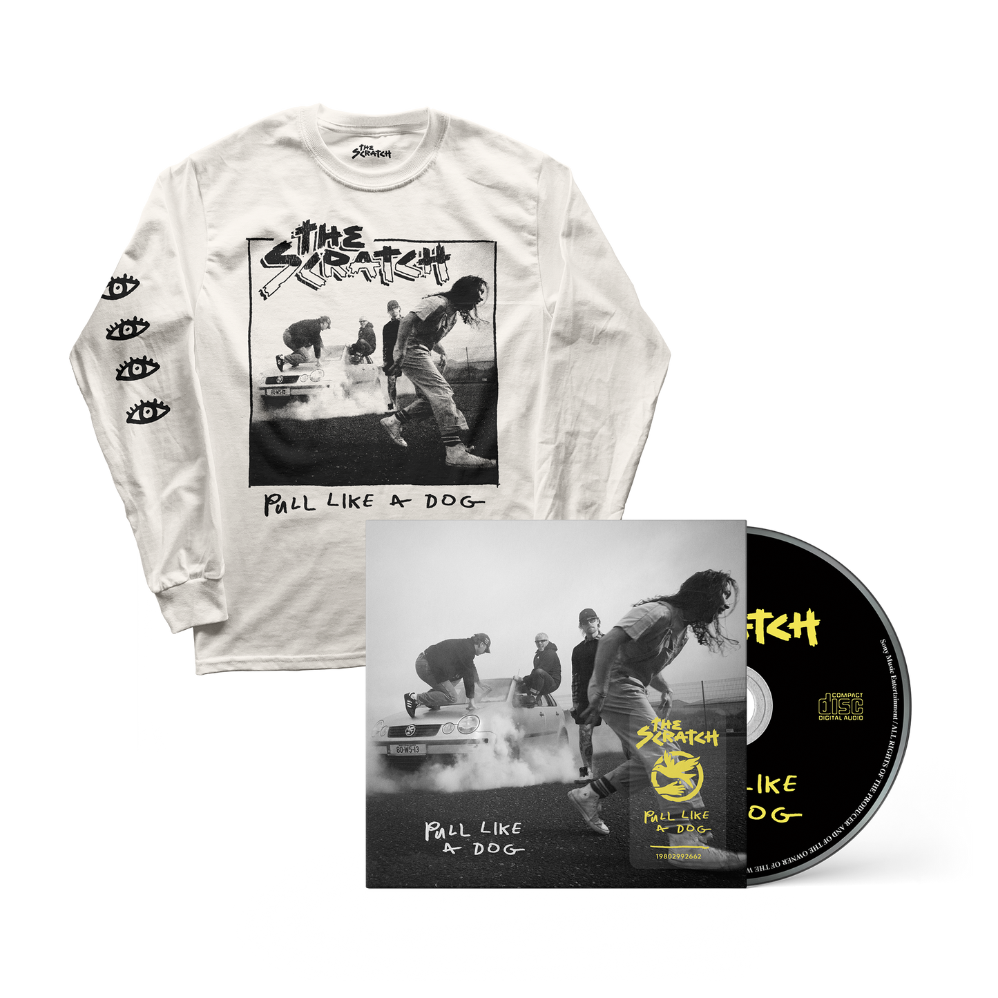 Pull Like A Dog Long Sleeve + CD Bundle