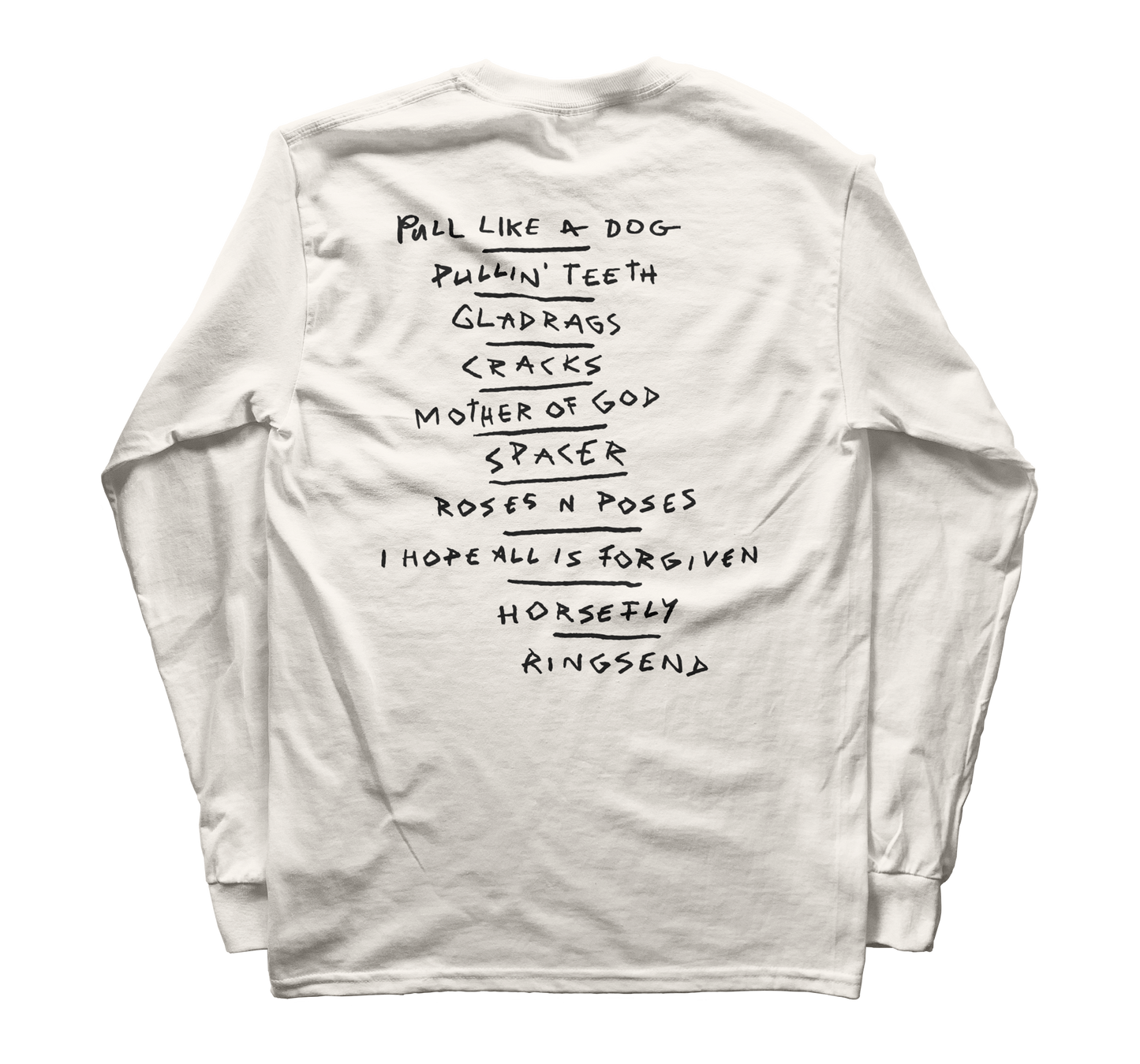 Pull Like A Dog White Longsleeve